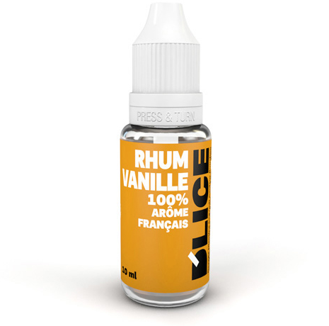 E-liquide Rhum vanille