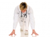 female doctor on the grid