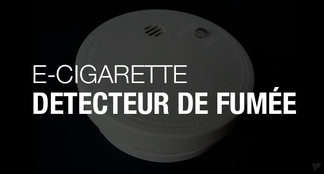 La cigarette électronique peut-elle déclencher un détecteur de fumée ? -  Vaping Post