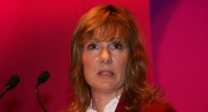 Janice Atkinson, féministe membre du parti anti-européen au Royaume-Uni.