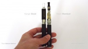 Voici les deux types de cigarettes électroniques que vous allez pouvoir essayer dans le pack Deluxe Edition