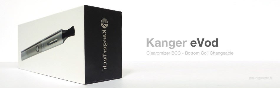 Avec l'eVod, Kangertech a réussi son coup : construire une cigarette électronique simple et performante.