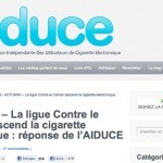 L’AIDUCE répond aux arguments des opposants à la cigarette électronique