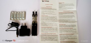La notice contenue dans le pack est appréciable quand on découvre la cigarette électronique pour la première fois.