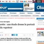 Les vapoteurs ont en moyenne 34 ans et sont des hommes