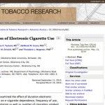 La cigarette électronique pourrait réduire la dépendance à la nicotine