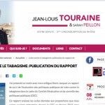Le rapport de suivi de lutte contre le tabagisme de Jean-Louis Touraine