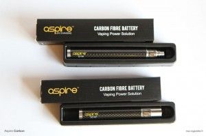 L'effet carbone est l'un des arguments graphiques de ces nouvelles batteries Aspire.