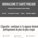 Jean-Yves Nau évoque la dernière publication publiée sur le journal Addiction