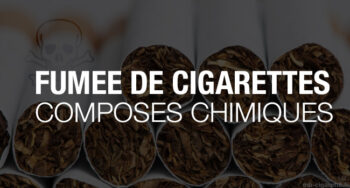 Quels sont les principaux composés chimiques contenus dans la fumée de cigarettes ?