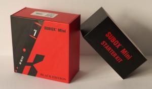 La Subox Mini est un starter kit soit un ensemble complet prêt à l'emploi.
