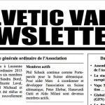 Helvetic Vape publie sa première Newsletter