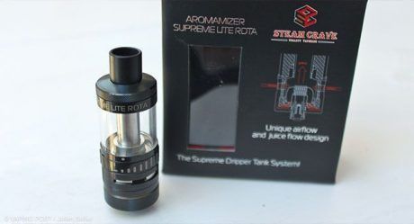 Test : Aromamizer Supreme Lite RDTA – Steam Crave