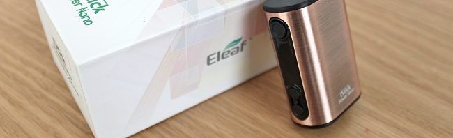 Box iStick Power Nano de Eleaf et sa boîte
