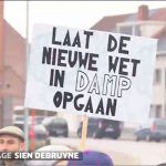 Manifestation de vapoteurs belges