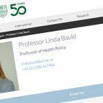 Linda Bauld défend la vape au Royaume-Uni