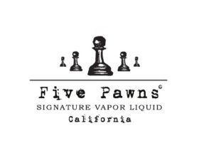 Five Pawns fabriqué en US (CITY).