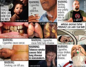 Images choc campagne antitabac FDA