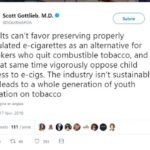 USA : le directeur de la FDA ne veut pas voir de jeunes vaper