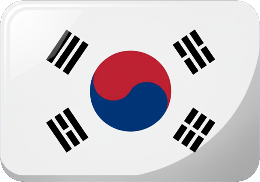 Drapeau de Corée du Sud