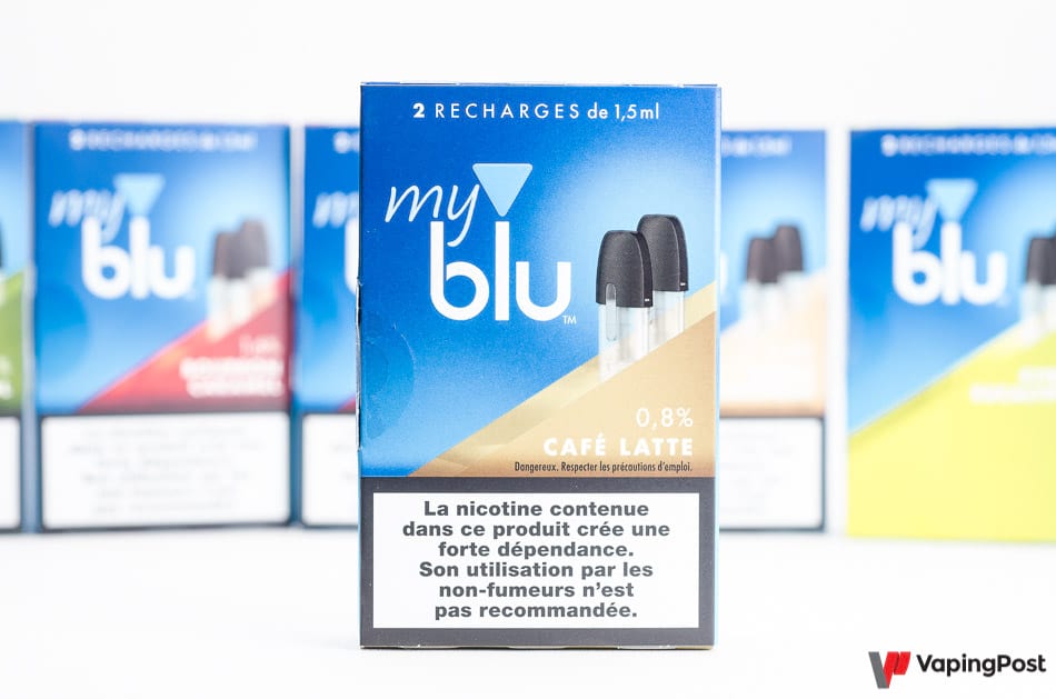 Recharge eliquide Blu Café Latte