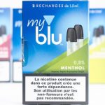 Recharge e-liquide Menthol – capsule My Blu