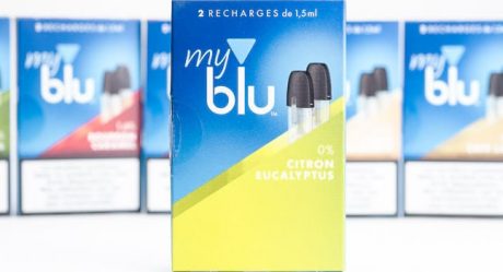 Recharge e-liquide Citron Eucalyptus – capsule My Blu