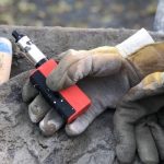 Creuser les fondations pour une vape de chantier