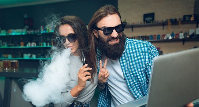 Un peu d'humour  propos de la cigarette lectronique