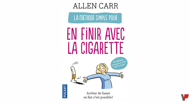 Couverture du livre de la méthode Allen Carr pour arrêter de fumer