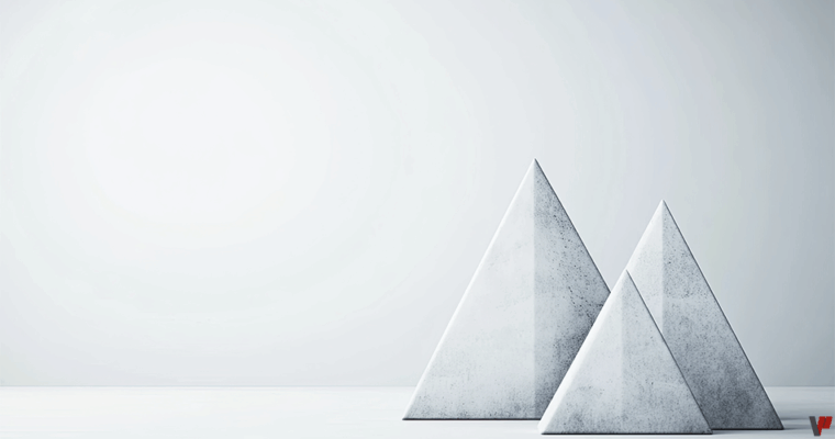 Illustration de pyramides représentant la hiérarchie des preuves scientifiques