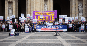 « Ne tuez pas la vape » : des milliers de vapoteurs dans la rue contre l’article 23