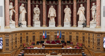 L'hémicycle du Sénat