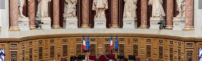 L'hémicycle du Sénat