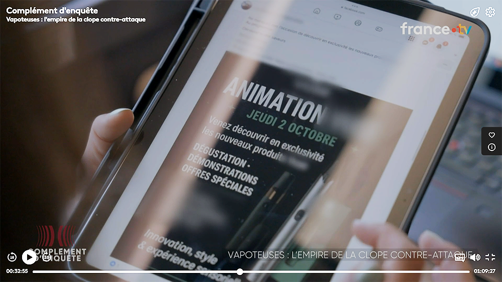 France : Complment d'enqute, quand Big Tobacco devient le visage du  vapotage - Vaping Post