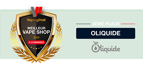 Meilleur site de vape : 3eme place