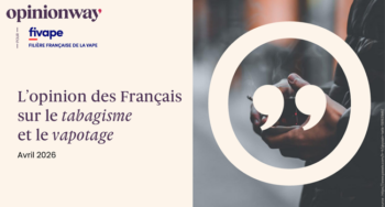 Sondage OpinionWay/FIVAPE : l’opinion des Français  sur le tabagisme et le vapotage en 2026